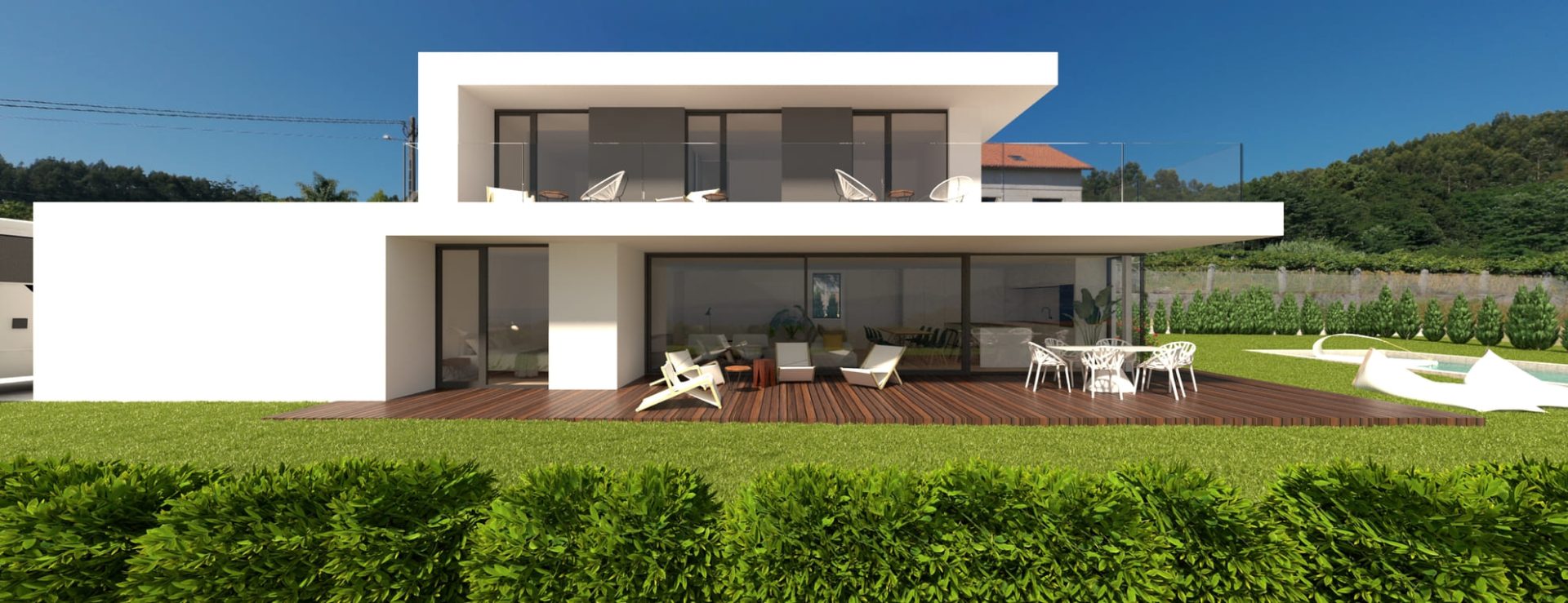 Vivienda de 200m² con piscina en Madrid - LP Construcciones