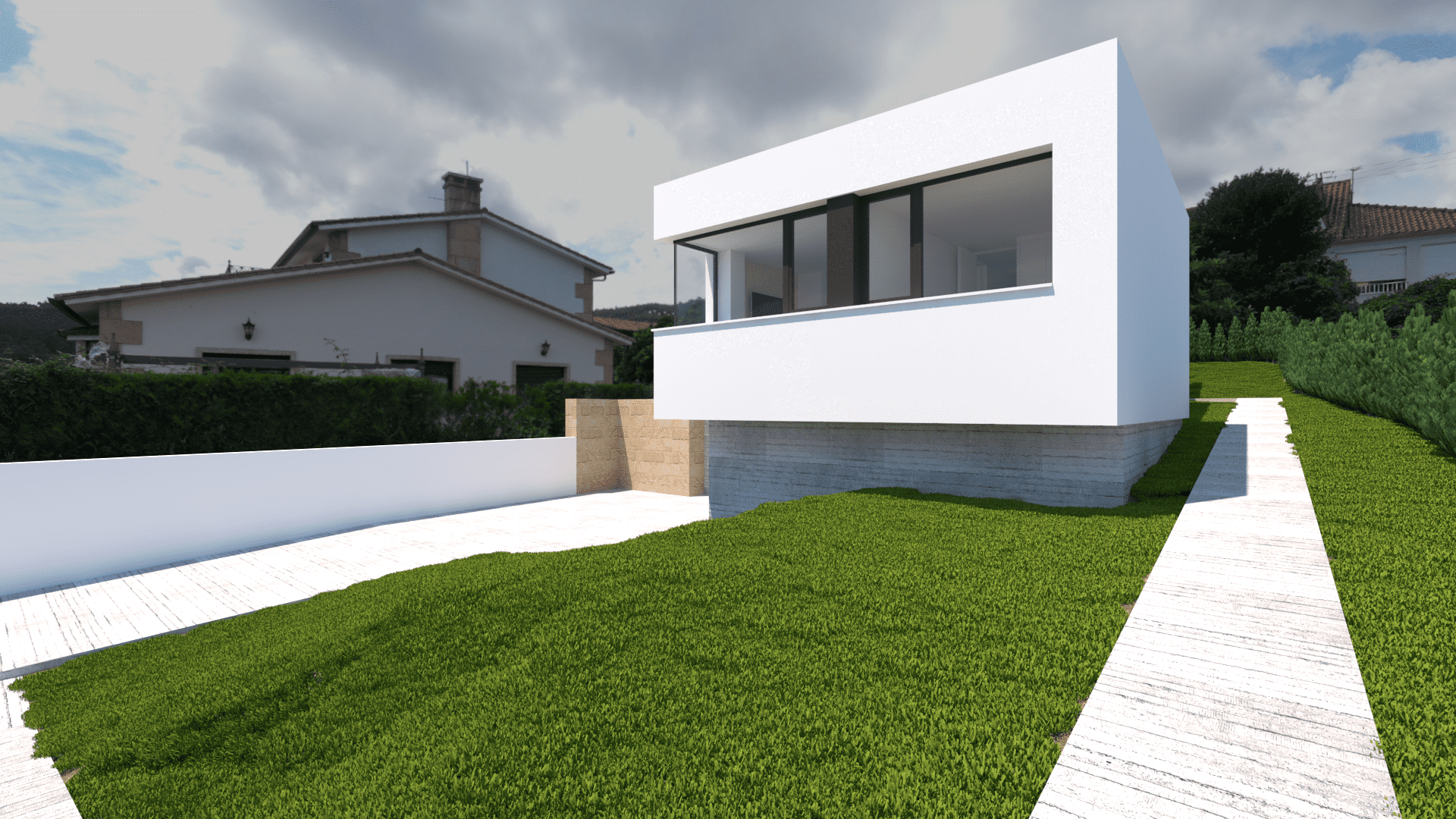 Vivienda unifamiliar de 229m2 en Pontevedra - Construcciones LP