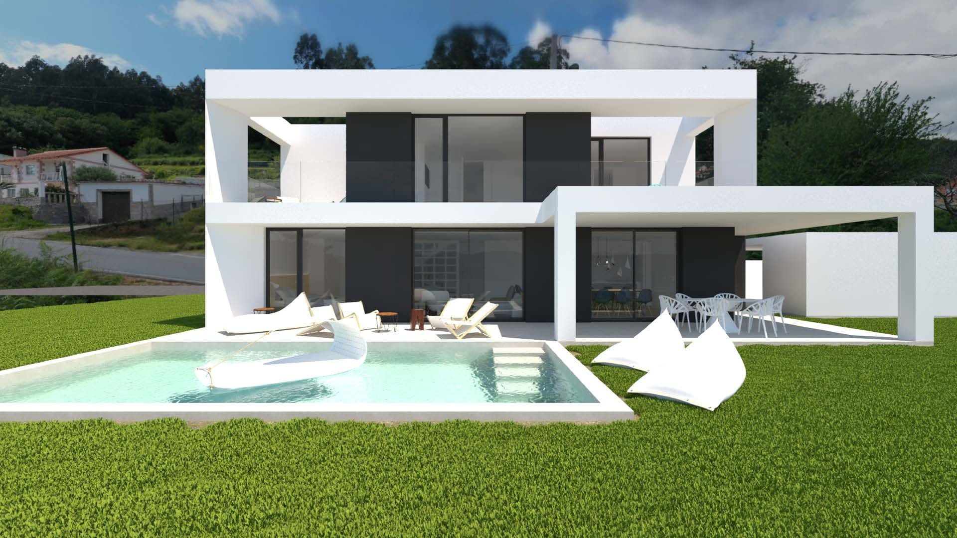 Vivienda unifamiliar de 242m2 en Pontevedra -LP Construcciones 122